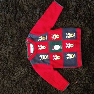 Boys 24 month 8 reindeers and santa B.T. KIDS Christmas Sweater
